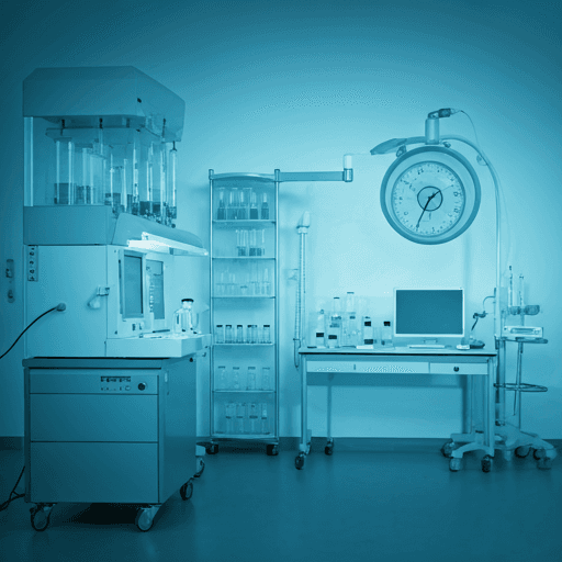 Modern medical laboratory