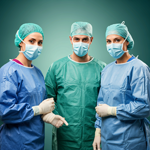 Doctor with patient
